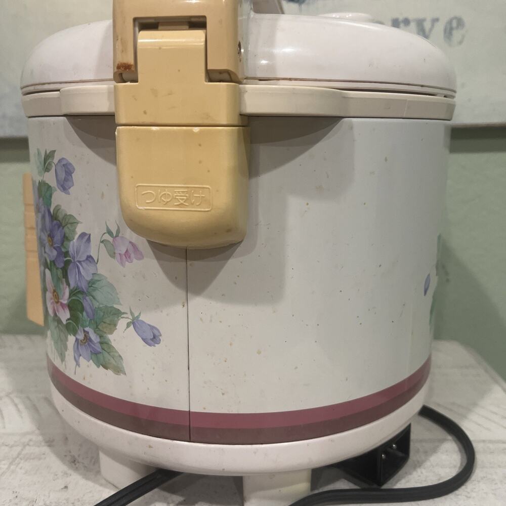 Vtg Zojirushi NH-1003 Rice Cooker Warmer Twin Heat Rice Mom, Original Japan Made - Picture 4 of 12
